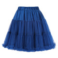 Belle Poque Luxus 3-Ebenen Soft Tüll Netting Blue Crinoline Petticoat Underskirt für Retro Vintage Kleider BP000226-4